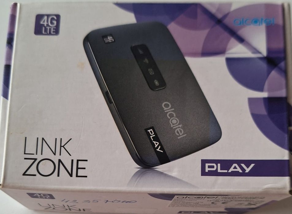 Router Alcatel Link Zone 4G LTE używany w dobrym stanie