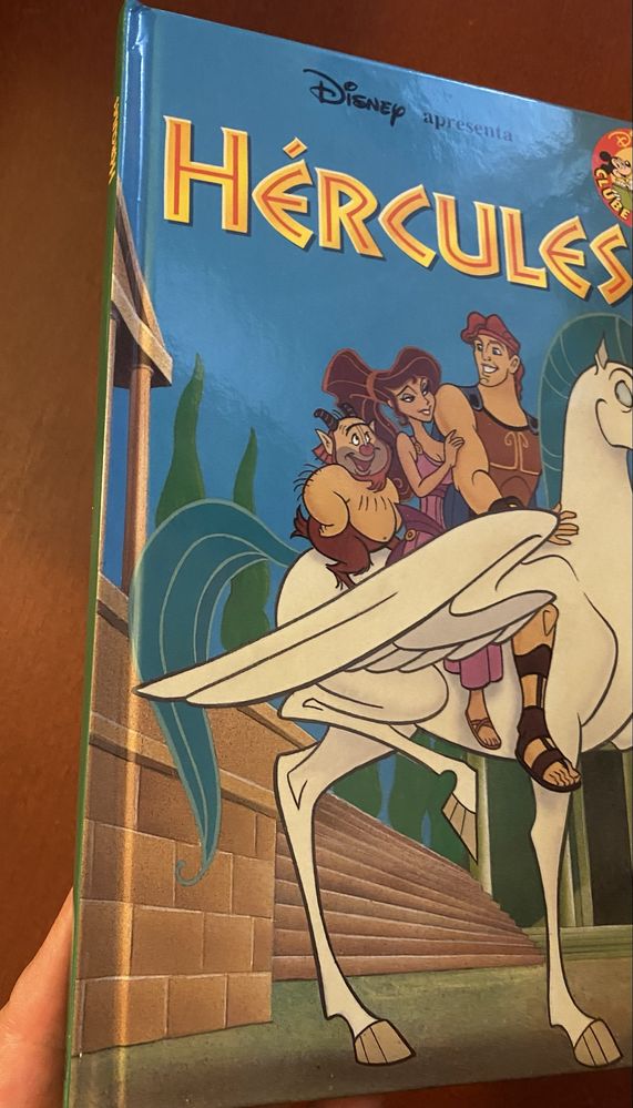 Livro infantil hercules