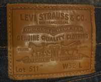 Levi's premium original 511 jeans with big E size 32/32