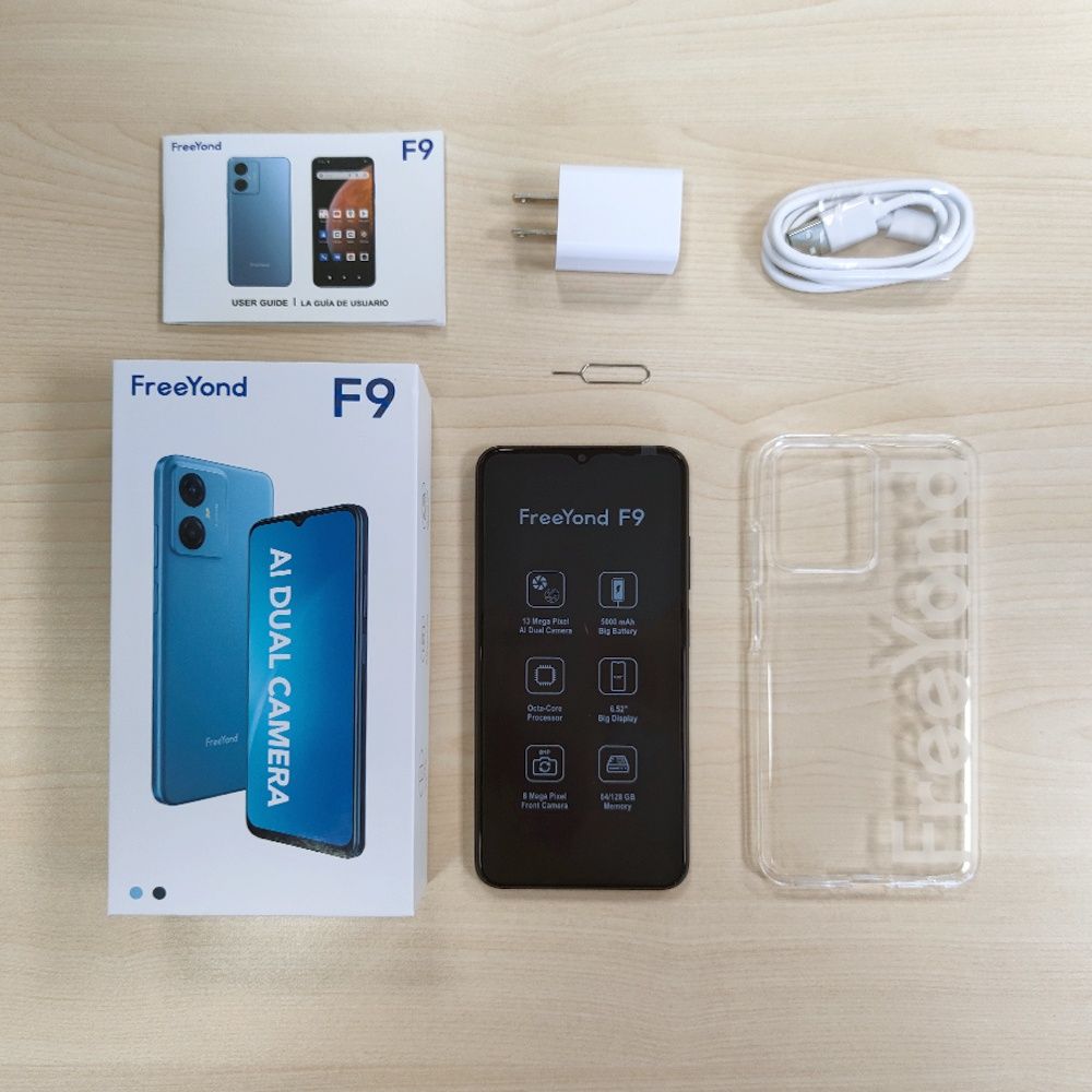 Смартфон FreeYond F9 6.5" 3+3/128Gb 5000 mAh 13Mp новые запечатаные