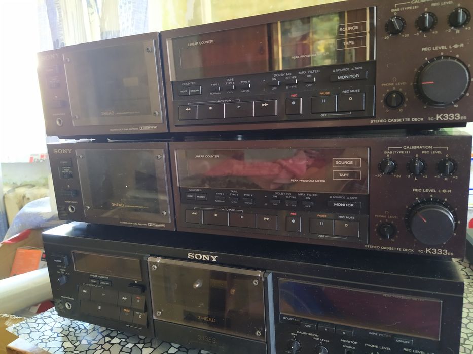 Кассетные деки Sony