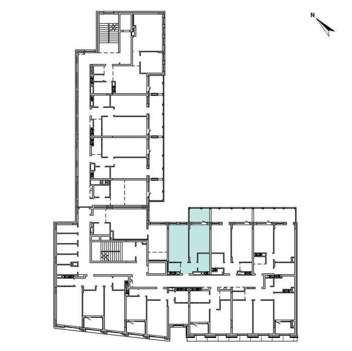 Продаж 1 кім. квартира 45,67 м2, ЖК Hyde Park, м. Львів