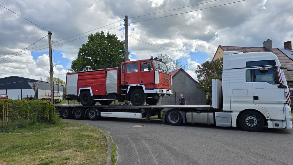 JELCZ 422 sprawny pożarniczy 010R Rosenbauer CNBOP