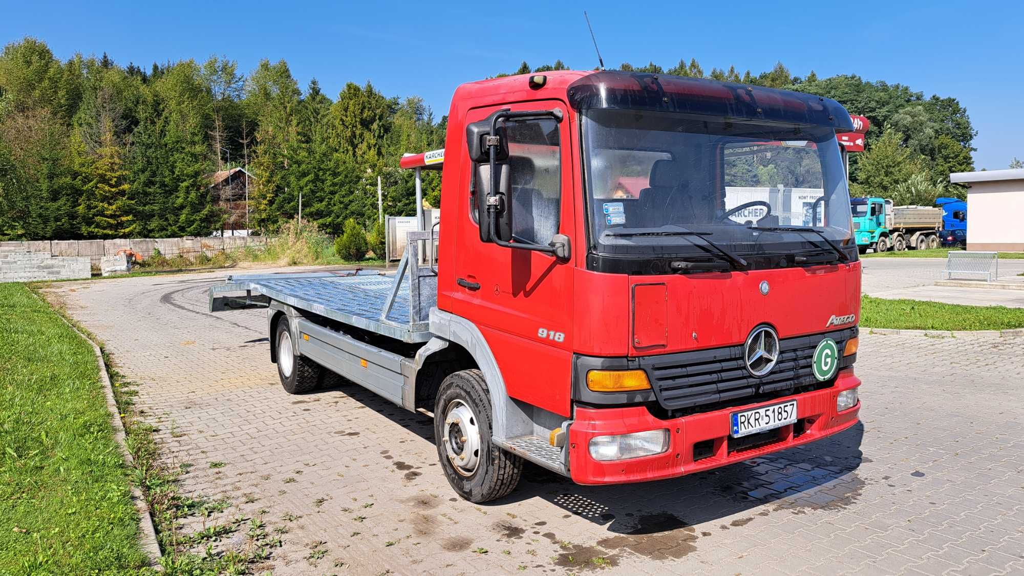 Mercedes Atego 918 nowy najazd 6.5m.
ocynkowany ładownaść 6 ton