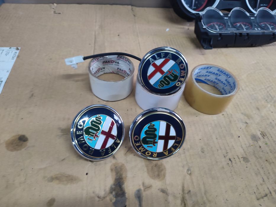 Emblemat,mikrostyk,klawisz Alfa Romeo 159
