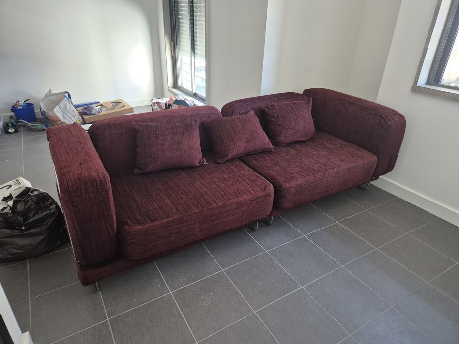 Sofá 3 lugares modular