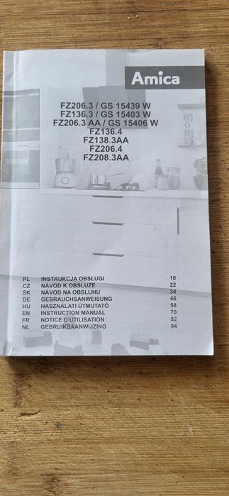 Zamrażarka szufladowa Amica FZ208,3AA