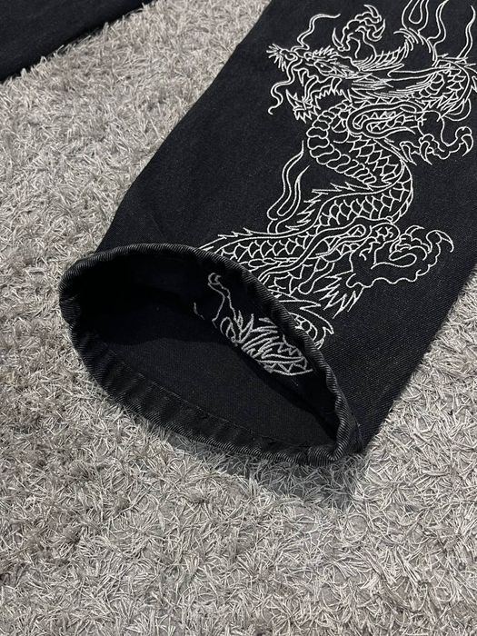 Ed Hardy Jeans dragon black