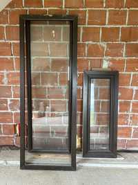 Drzwi balkonowe i okna z demontażu firmy  HONNER