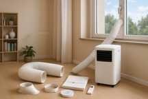 SILVERCREST Klimatyzator przenośny 9000 BTU WIFI A1, z wyświetlaczem
