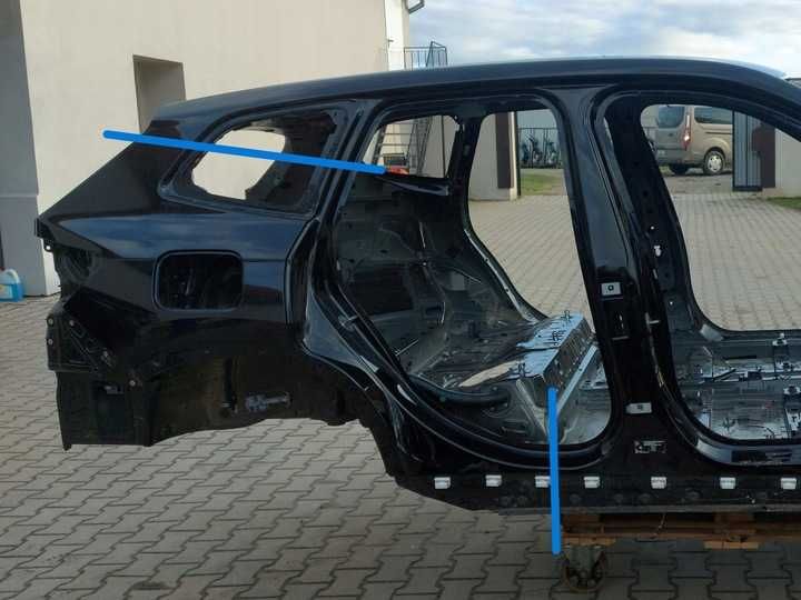 Bmw ix1 x1 u11 чверть крило правий задній 345841111