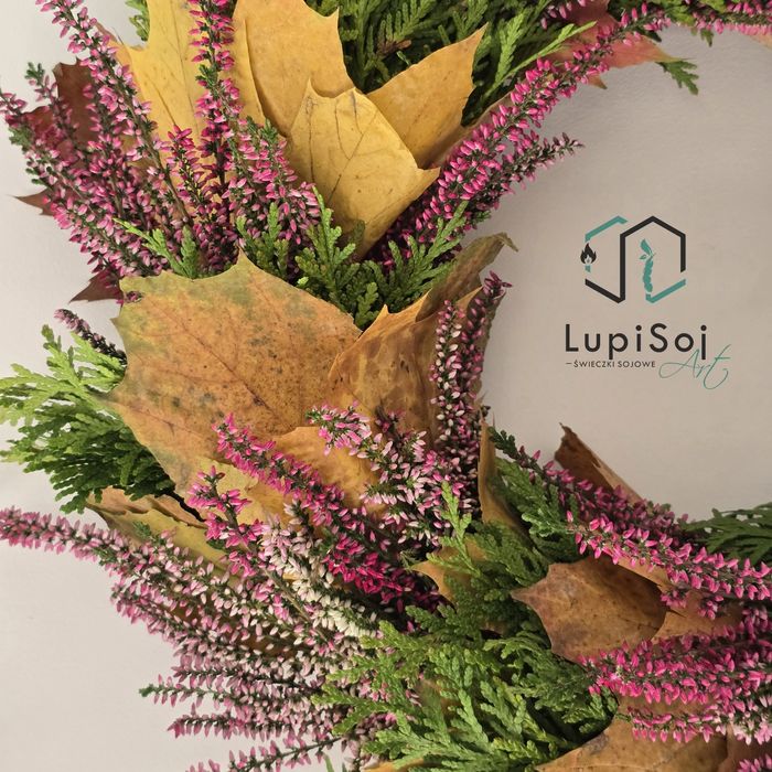 Naturalny wianek jesienny