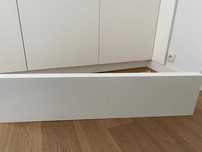 Ikea Lack 110 cm biała / Półka wisząca Ikea Lacka 110 cm biała