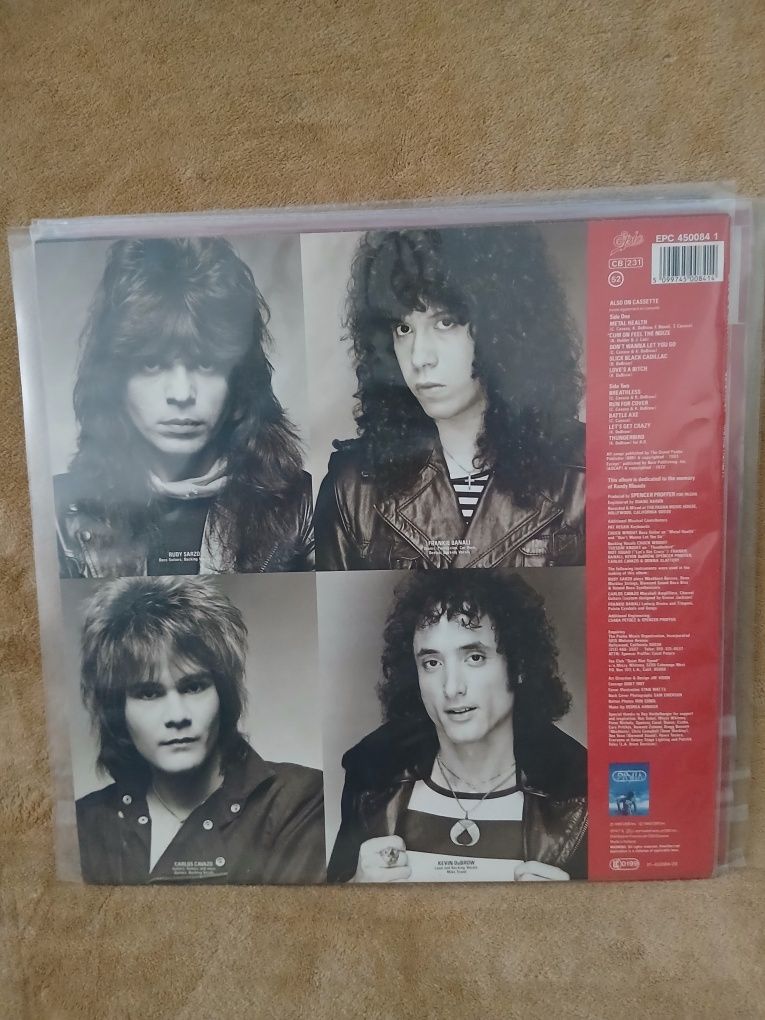 Discos de vinil - Hard e Heavy Metal