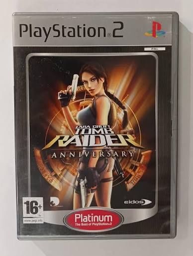 Tomb Raider aniversary PlayStation 2 platinum