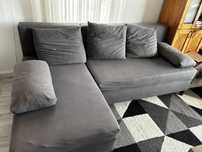 Rozkładana sofa z narożnikiem IKEA