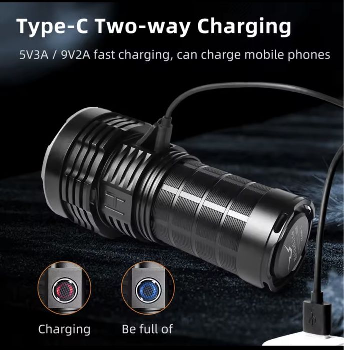 Haikelite HK05 mocna 30000lm