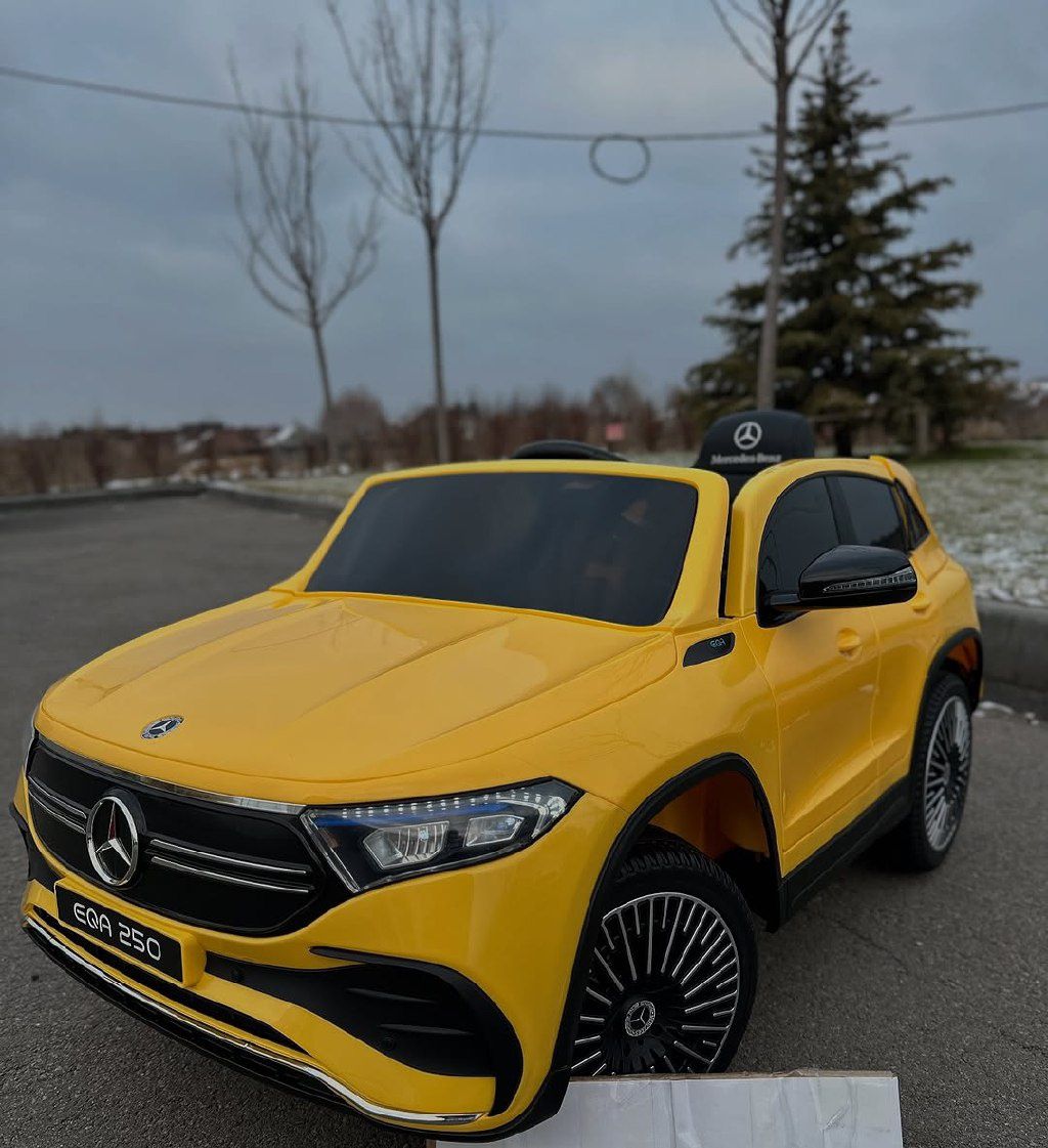Детский электромобиль Mercedes дитячий на 4 Мотори Пуль, USB колесаEVA