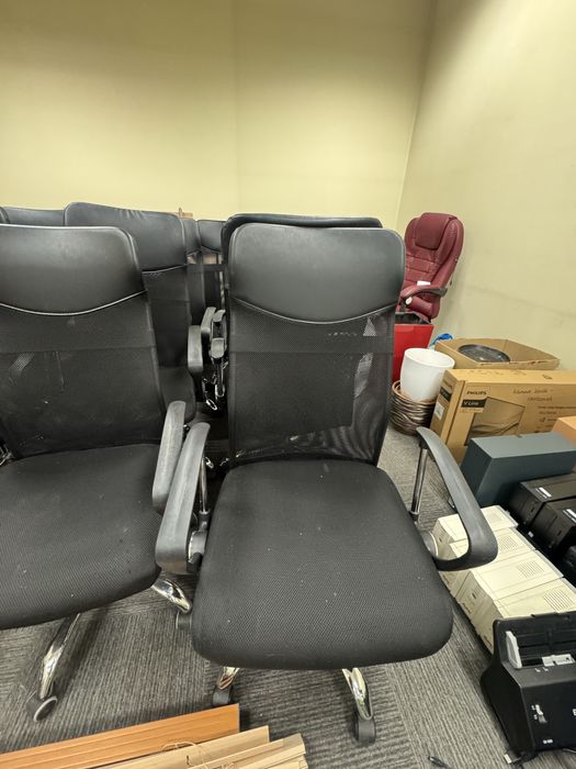 Fotel biurowy czarny Jysk