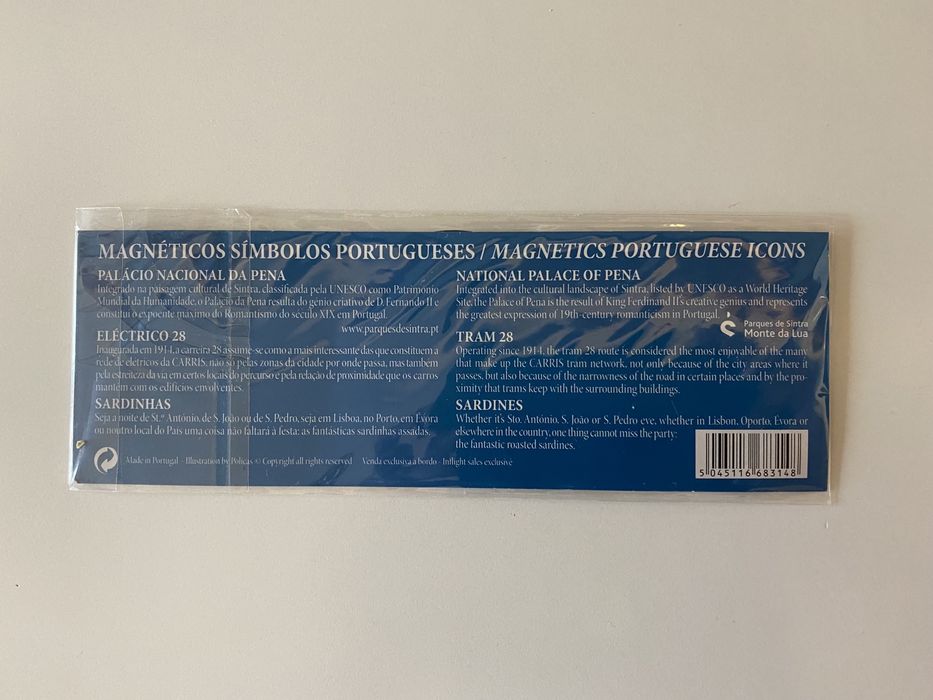 Conjunto 3 imans símbolos portugueses novos (ctt gratis)