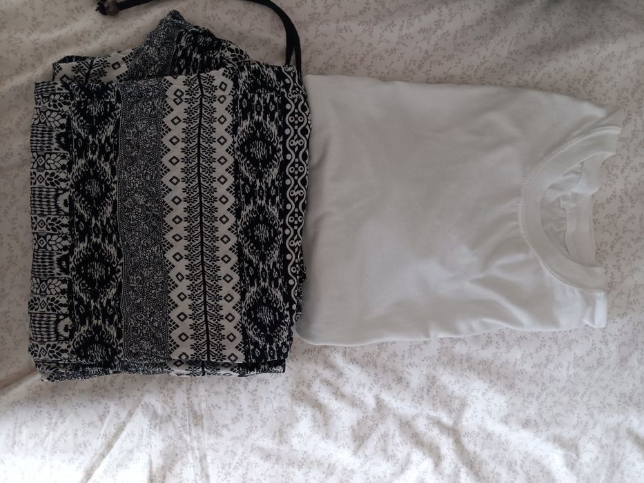 Conjunto calca oysho e t-shirt branca M
Para praia ou casa