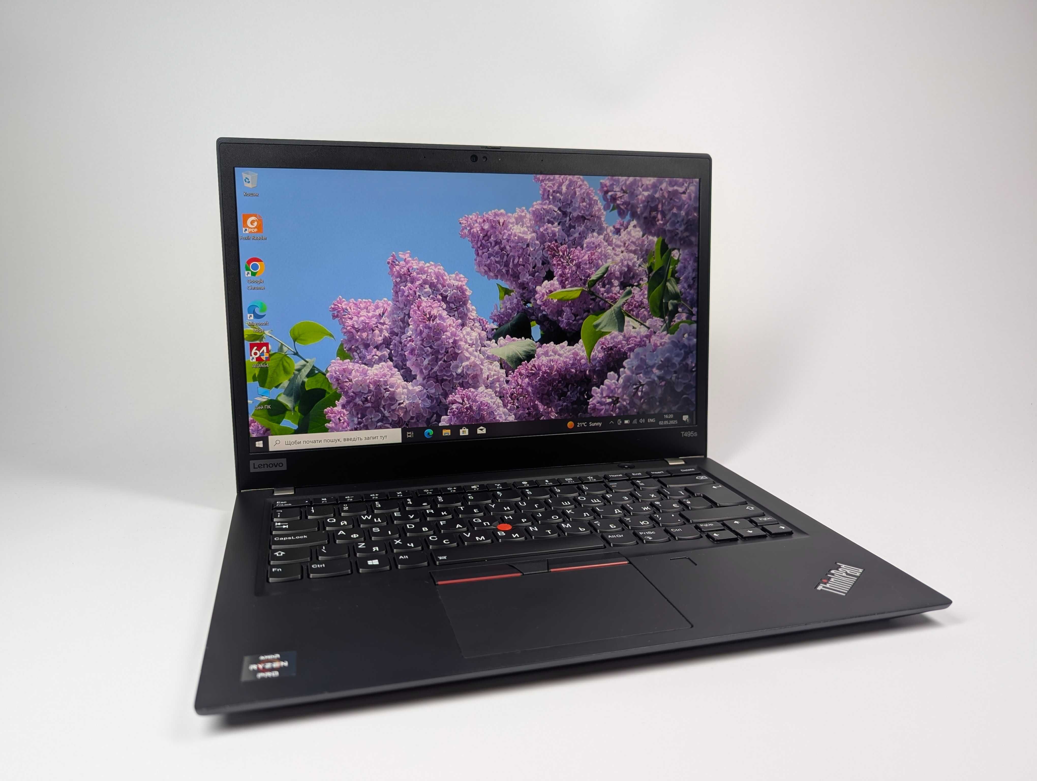 Ноутбук Lenovo ThinkPad T495s/Ryzen 7 PRO 3700U/16 GB/256 GB/14'' FHD