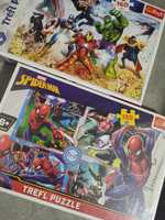 Nowe układanki puzzle Spiderman marvel Avengers superbohater