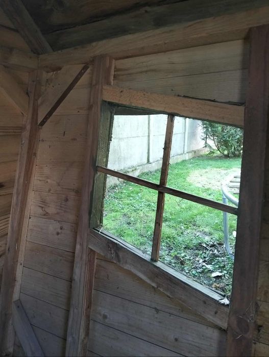 Domek ogrodowy drewniany dla dzieci