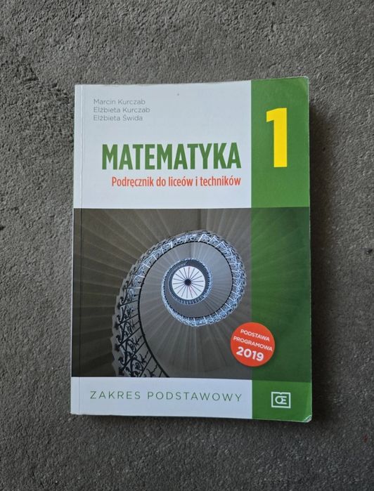 Matematyka 1 podręcznik zakres podstawowy