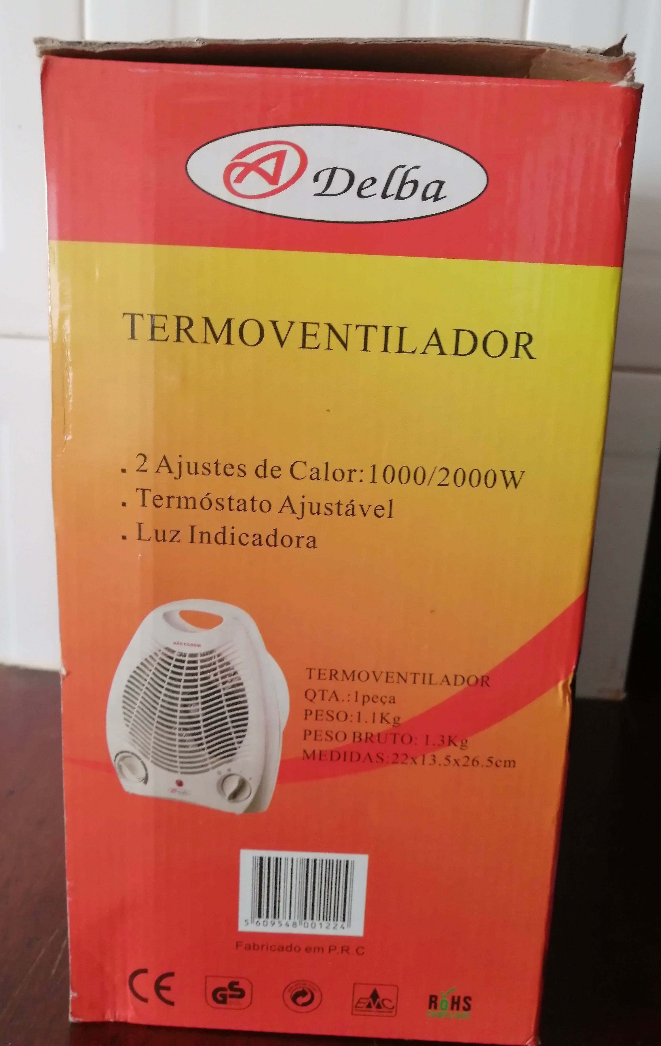 termoventilador novo em caixa