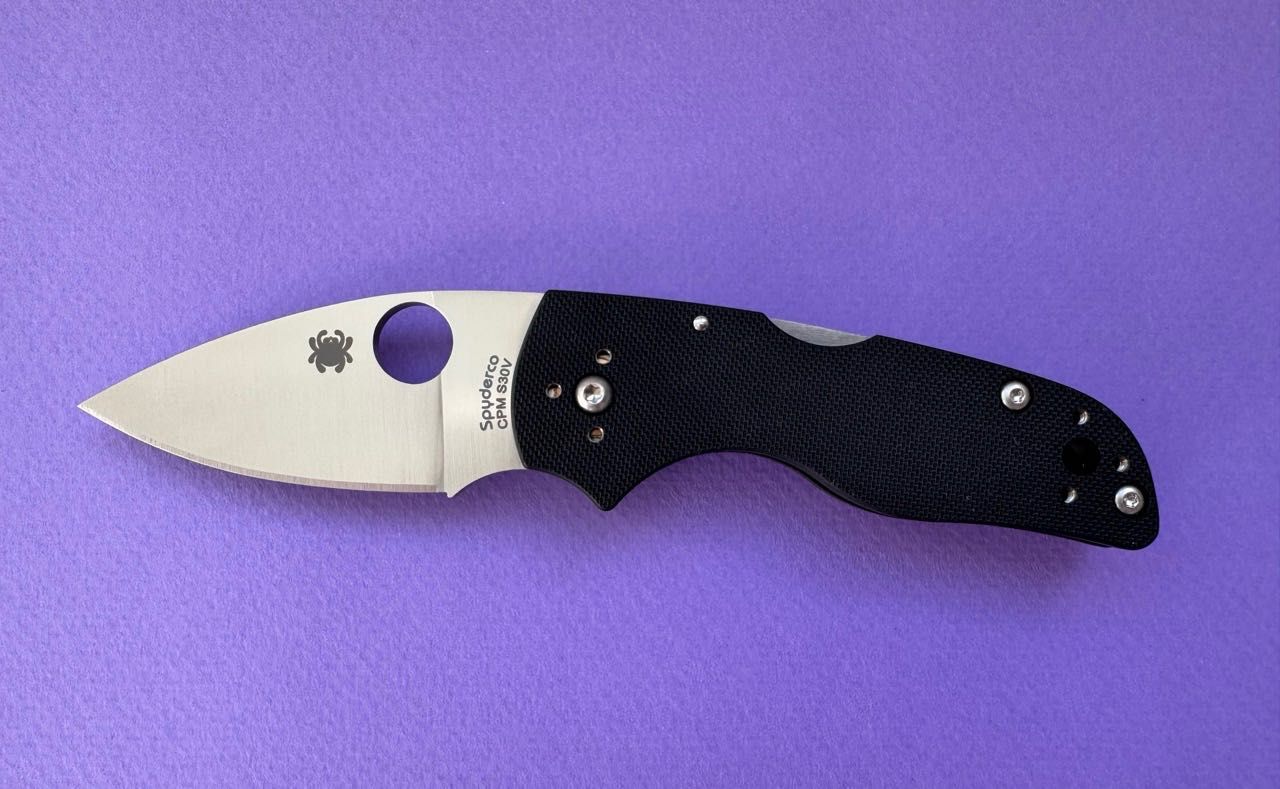 Ніж Spyderco Lil' Native, CPM S30V, G-10 (модель: C230MBGP)