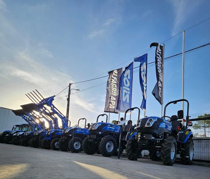 Trator Solis 26XL (Novo) C/6 Alfaias Incluídas **CAMPANHA FULL 2025**