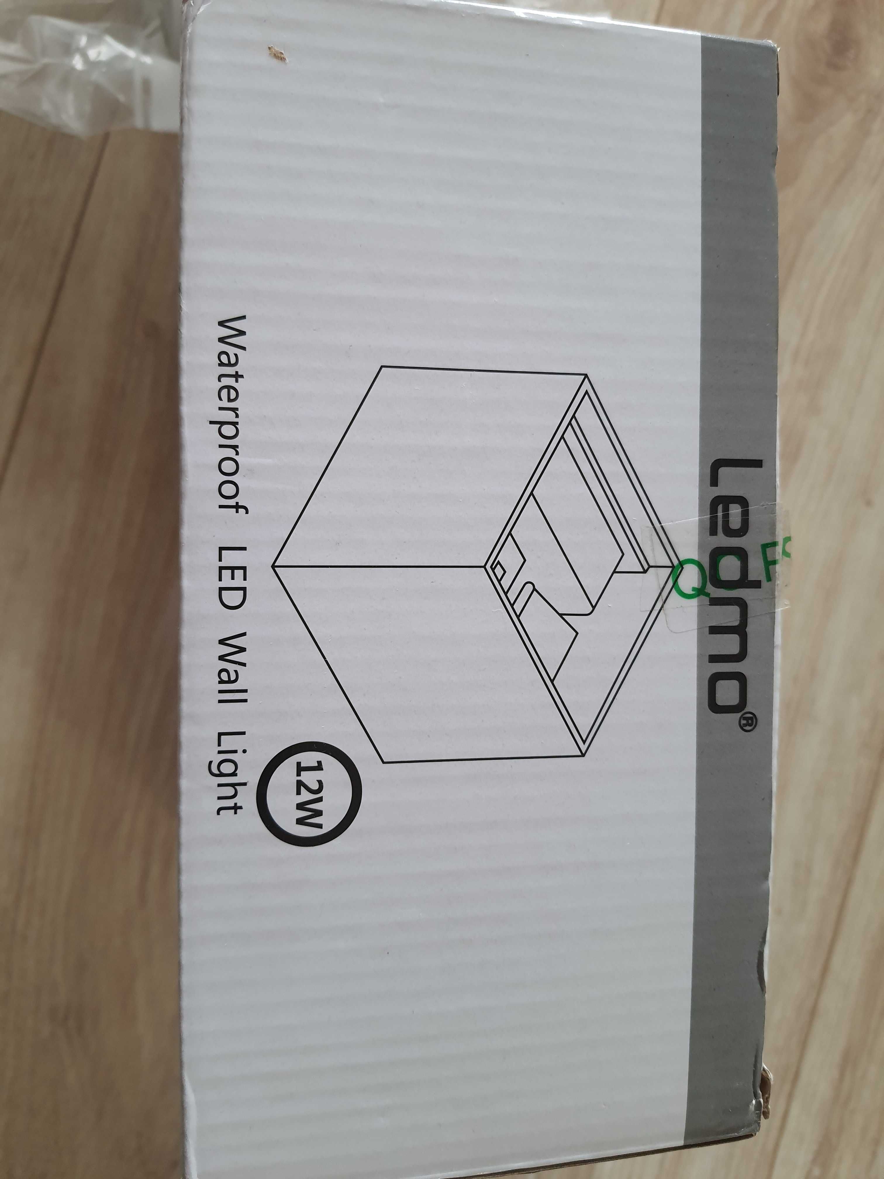 LEDMO Kinkiety LED do użytku zewnętrznego i wewnętrznego 4 sztuki
