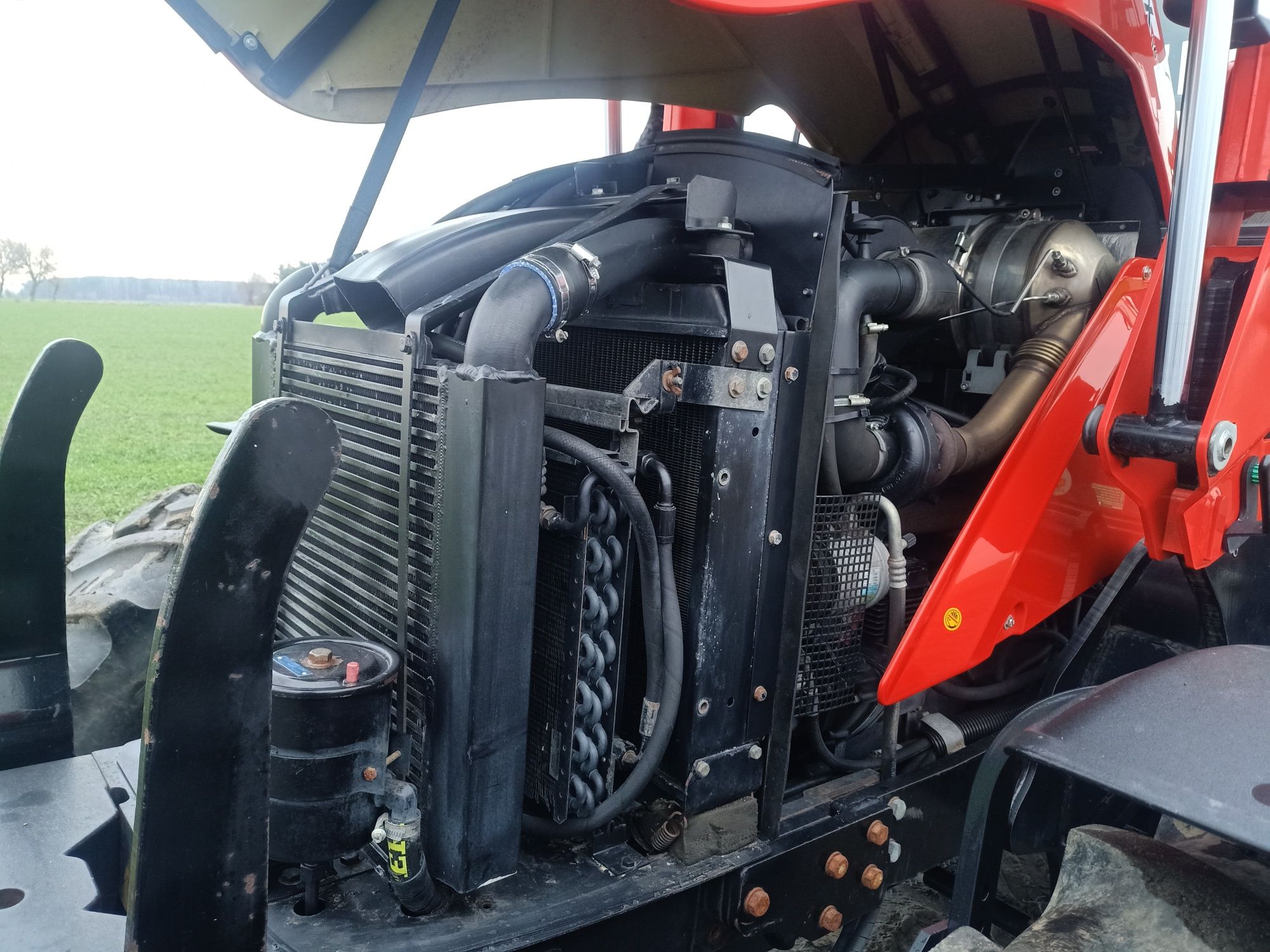 Zetor Forterra 140 16V HSX z Tur 3900 mth Claas Ares 697 ATZ
