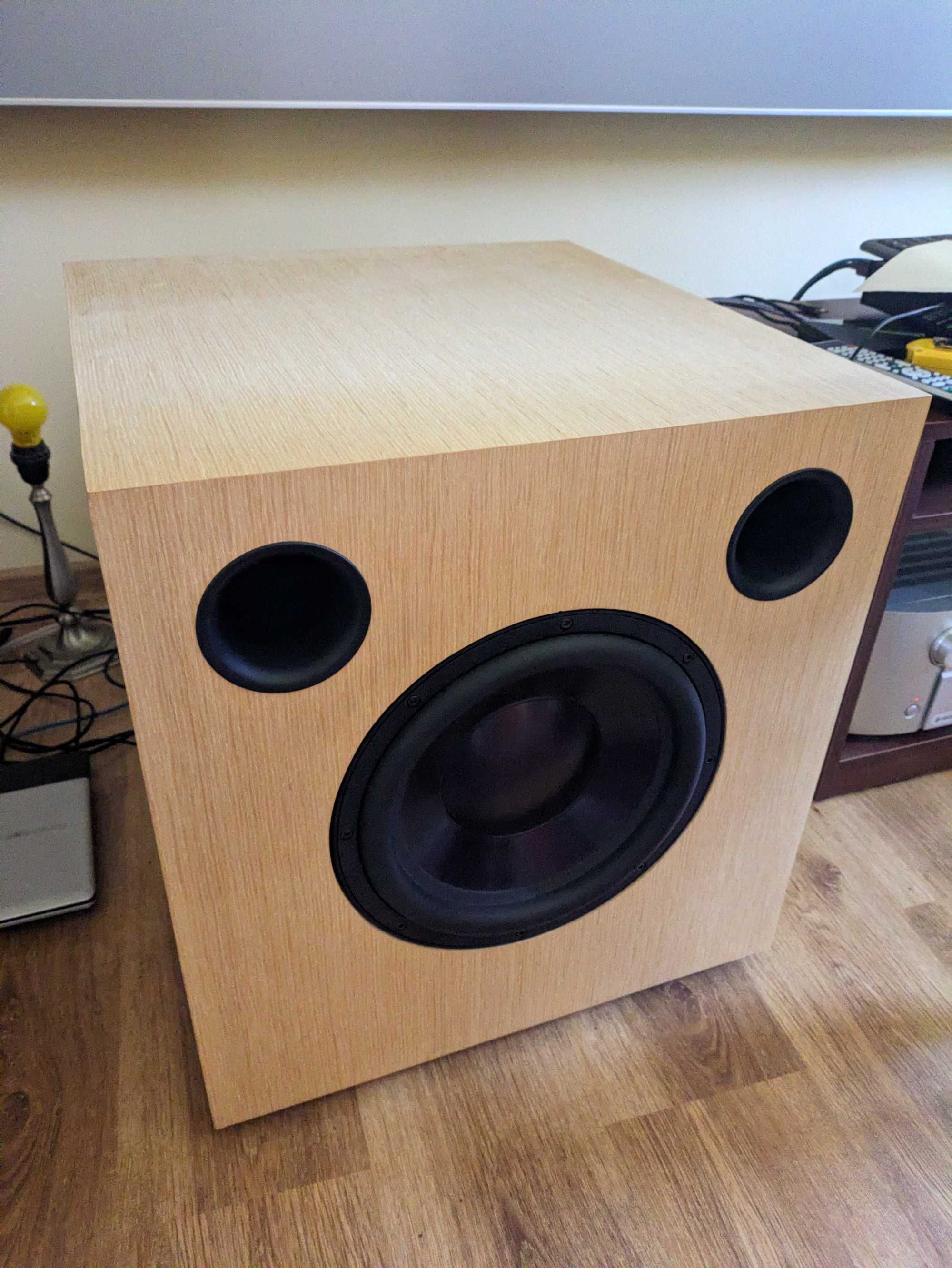 SUBWOOFER aktywny na Dayton Audio RSS315HF-4 12" i PA400