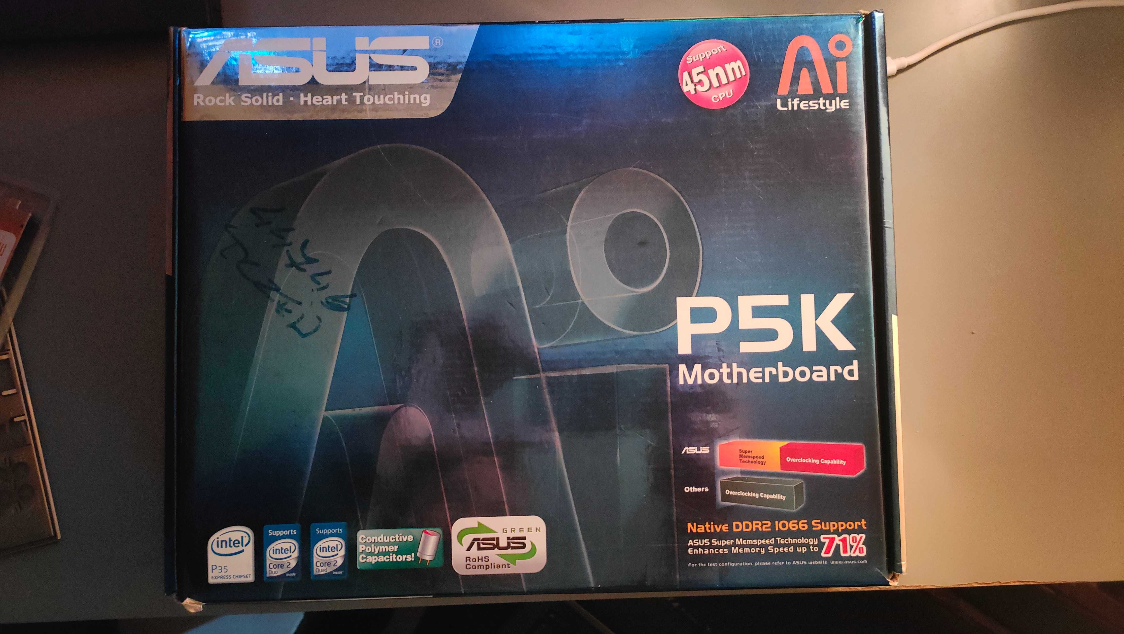Płyta główna ASUS P5K rev. 1.02G ATX+ Intel Core 2 Quad Q6600