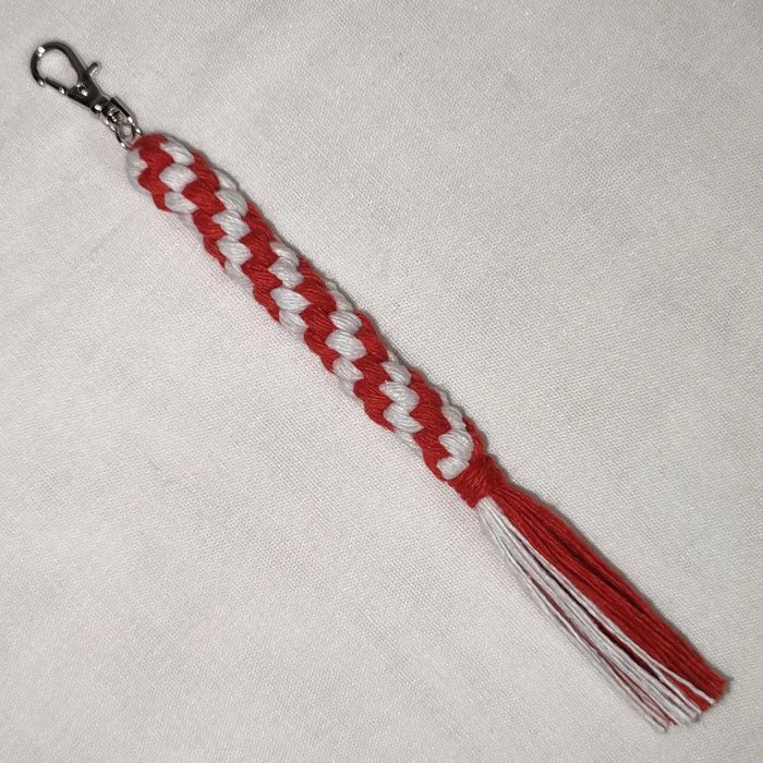 W122 Breloczek brelok zawieszka ze sznurka Rękodzieło Handmade