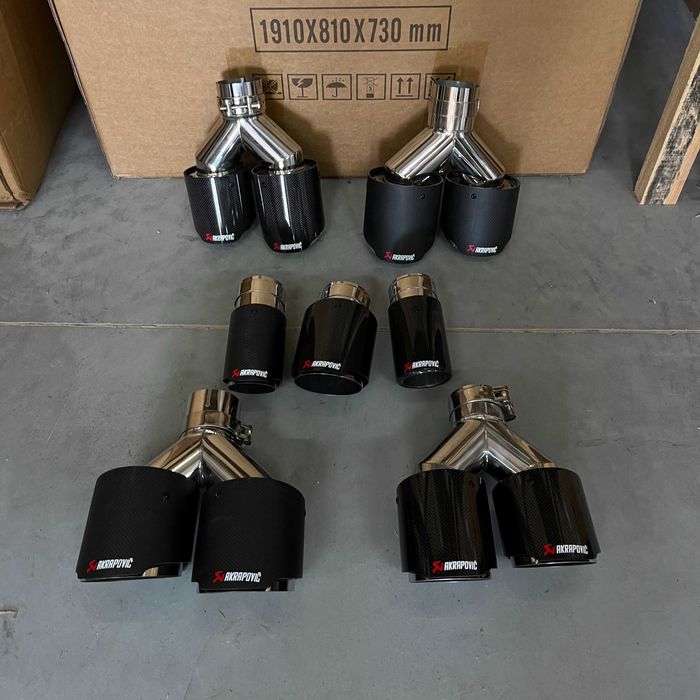 Нові насадки на глушник акраповіч купити акрапович акрапович на машину