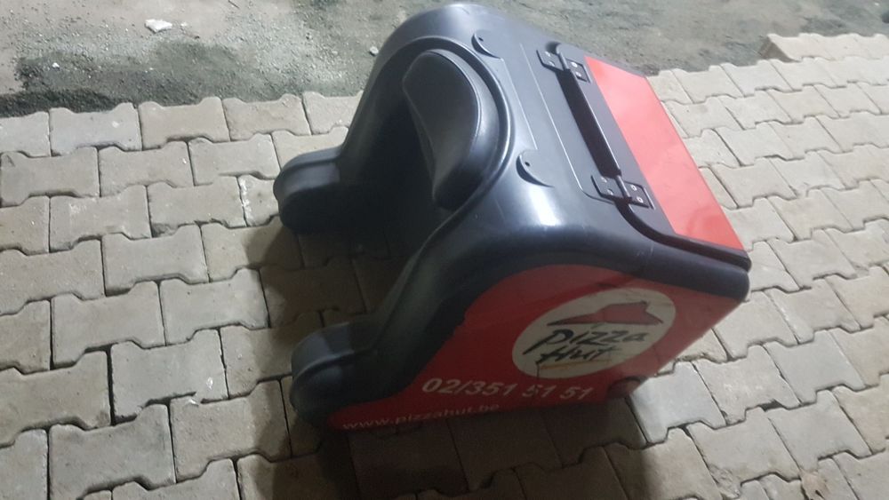 kufer bagażnik torba do rozwożenia pizzy na skuter motor bagażnik
