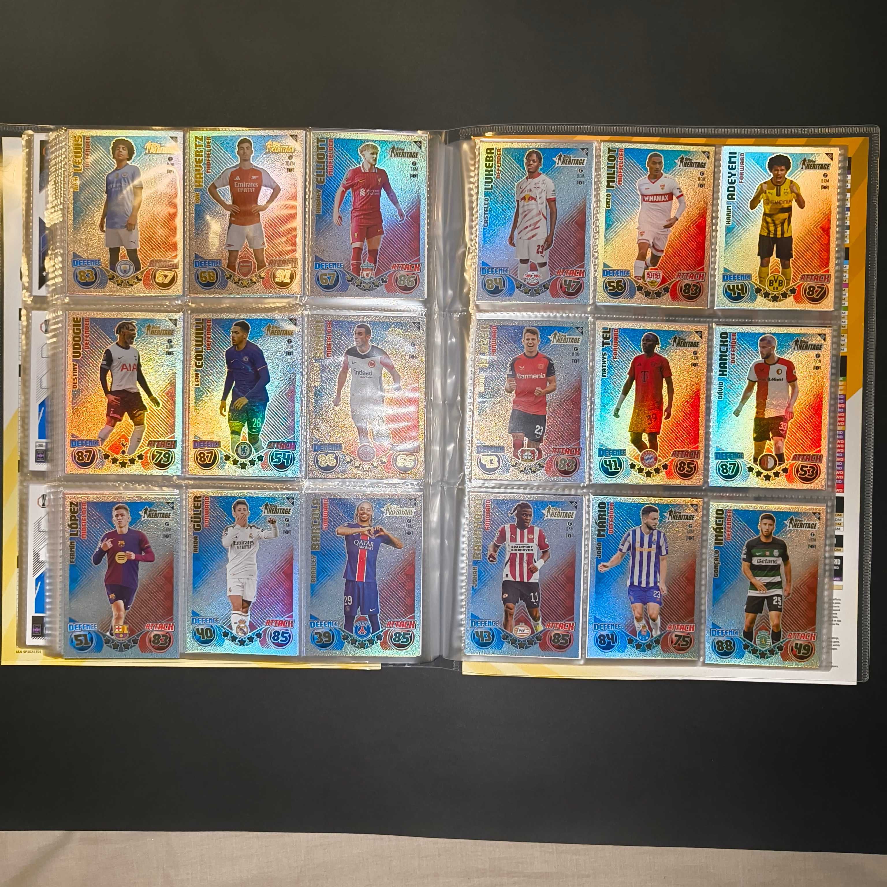 Coleção Topps Match Attax 24/25