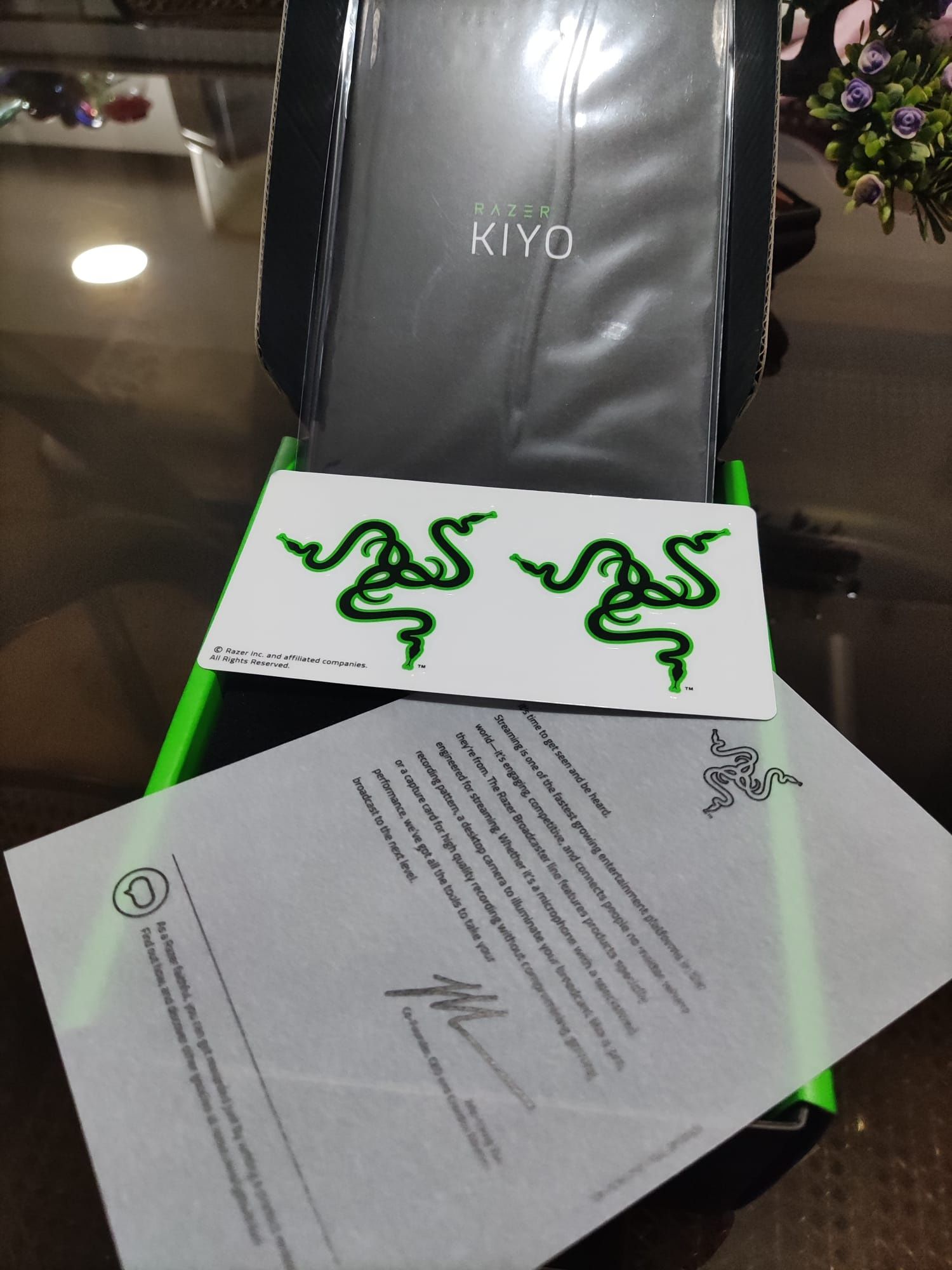 Webcam Razer Kiyo Full HD 1080p