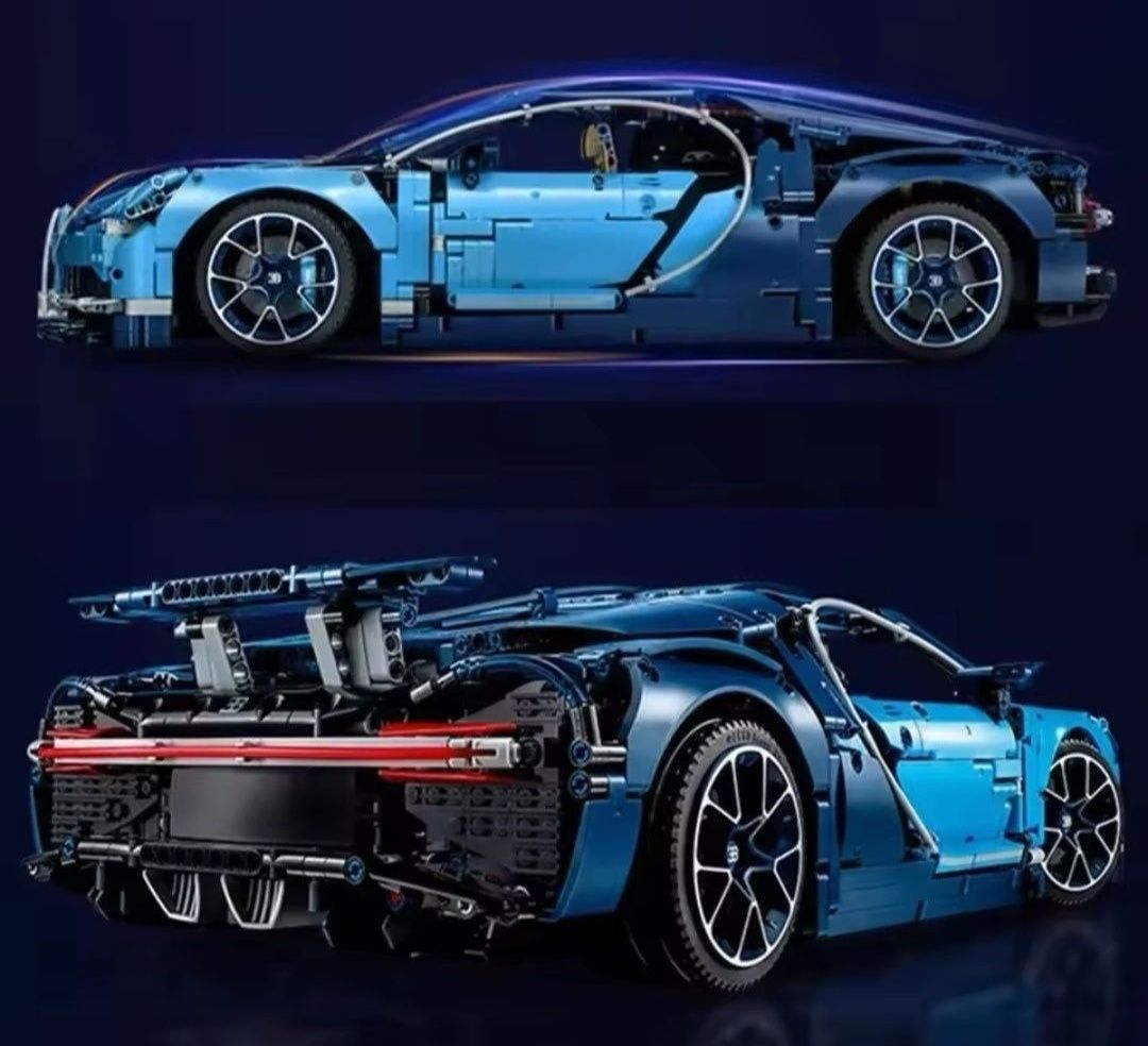 Nowe Klocki Bugatti Chiron Technic na wzór 42083 (nie Lego)