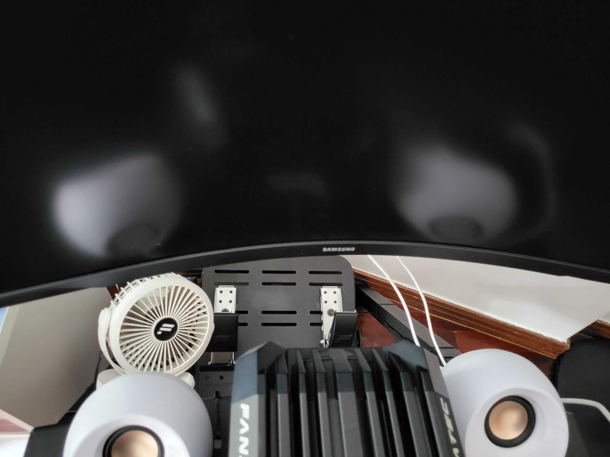 Conjunto fanatec , Troco tv lg oled c5 55 nova.