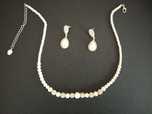 Conjunto brincos + colar