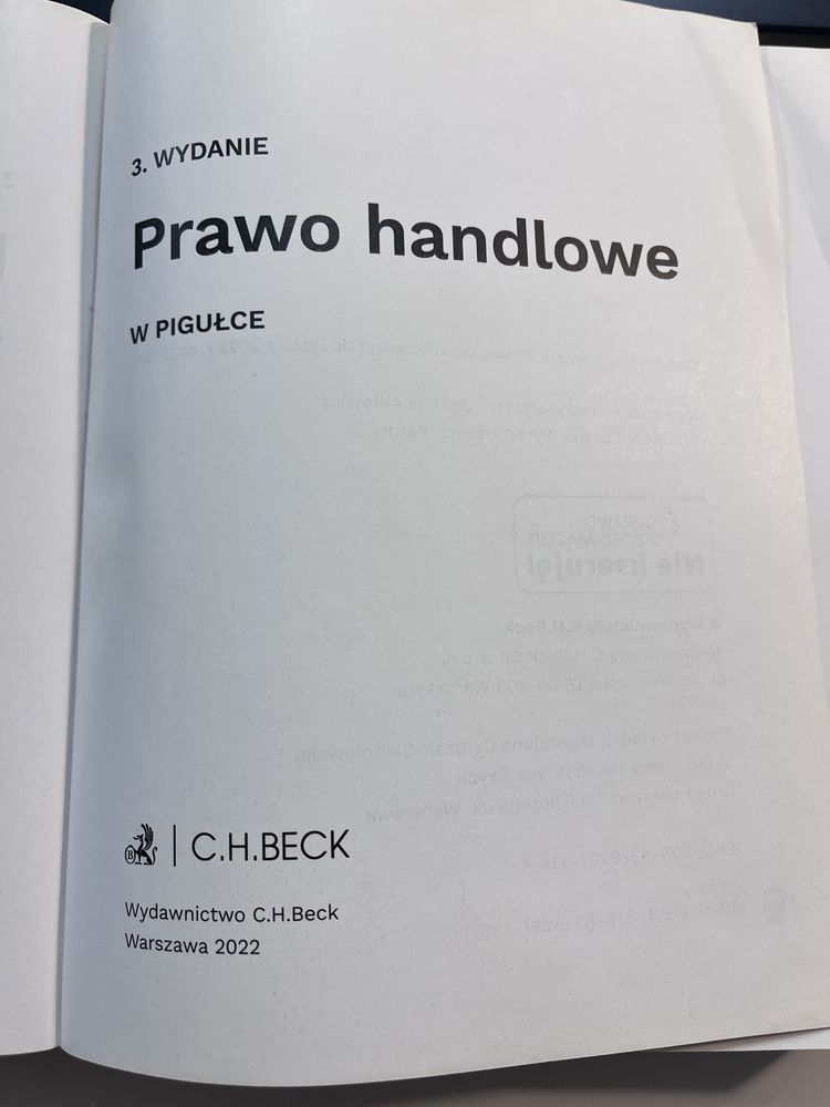 Prawo handlowe w pigułce