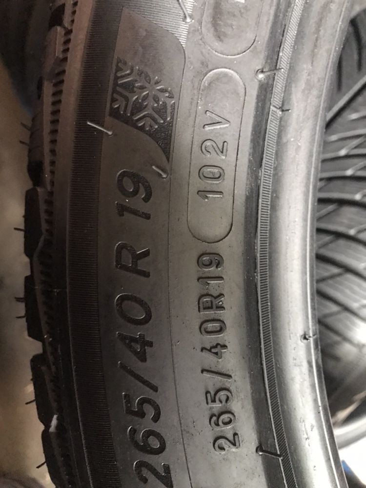 265/40/19 R19 Michelin Pilot Alpin 5 4шт зима