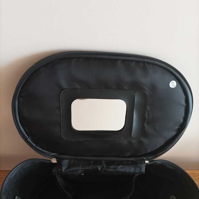 Damski kuferek kosmetyczny z lusterkiem Globtroter