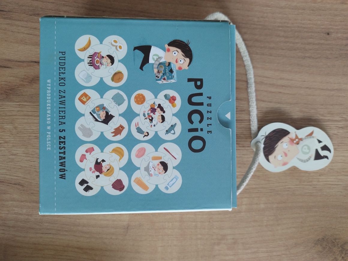 PUCIO książki i puzle- pojedynczo lub w zestawie