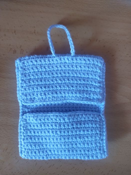 Carteira de Crochê Personalizável