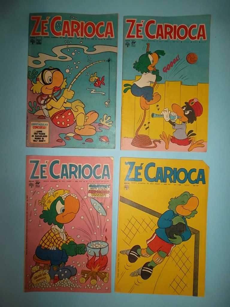 ZÉ CARIOCA - Lote 34 revistas antigas, bem conservadas.